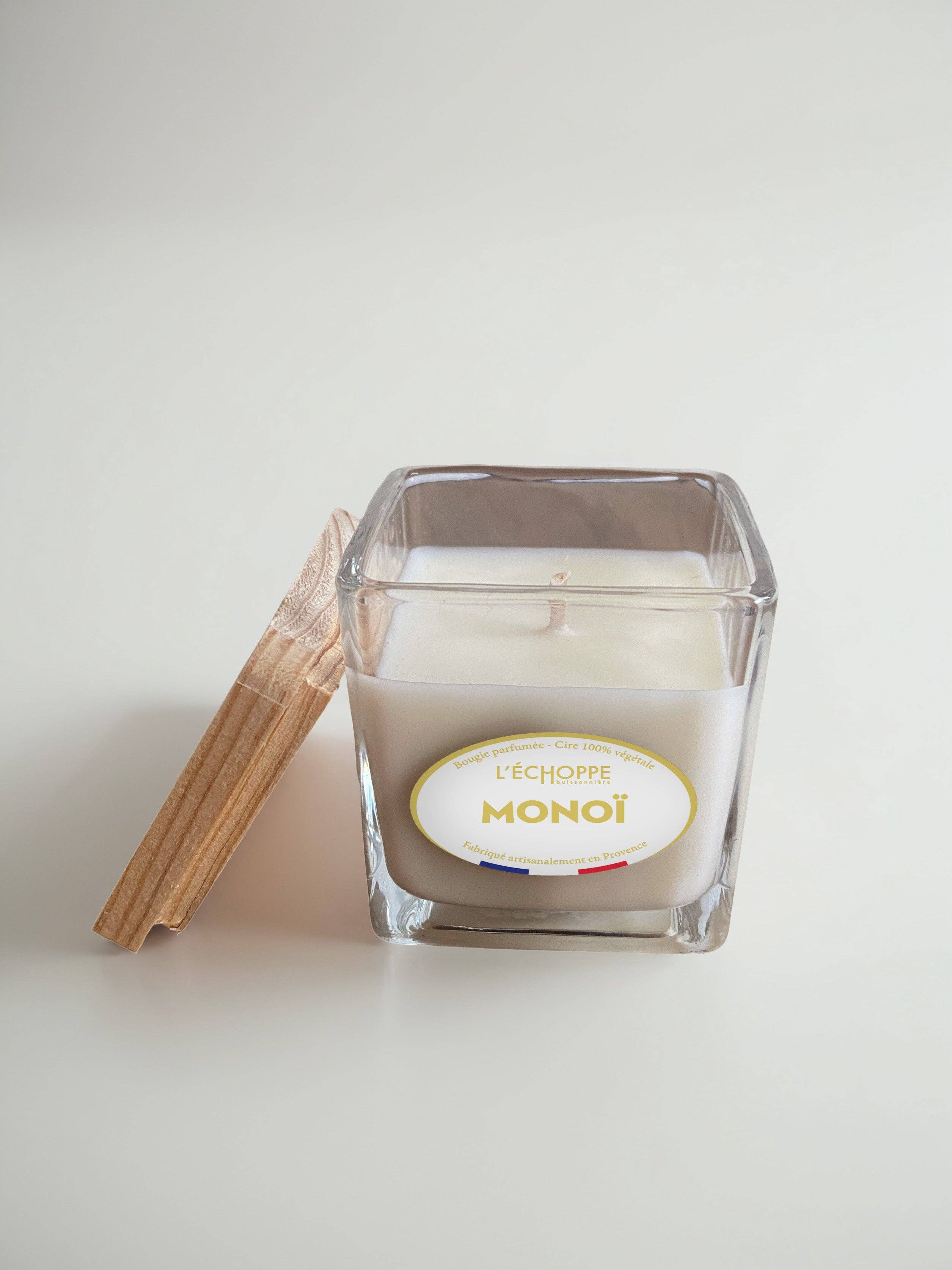 L'Échoppe Buissonnière - Vendita all'ingrosso Candela in vasetto - Monoï - Candela profumata 85g