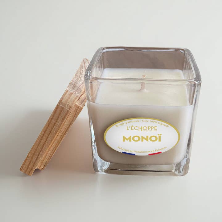 L'Échoppe Buissonnière - Wholesale Jar/Filled Candle - Monoï - Scented candle 85g0