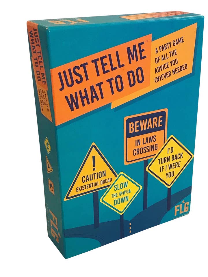 What to Do - Just Tell Me Family Board Game for wholesale by Flying Leap Games