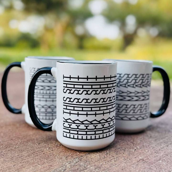 Mugsby - Wholesale Coffee Mug - Fuck This Shit Mug, Tire Track Mug, Hidden Message Mug