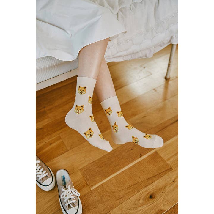 7DAYSSOCKS - Wholesale Socks - Women's - Women's Crew Mini Dogi Socks10