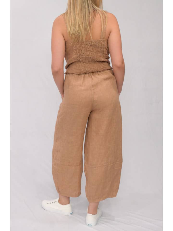 Merci Marie - Wholesale Pants - Women's - Linen Barrel Pants10