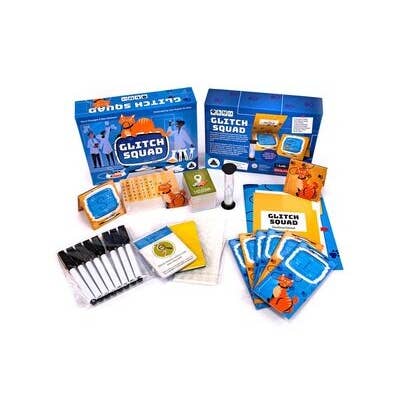 Resonym – Jogo de cartas por atacado – Glitch Squad - Jogo de grupo de resolução de crimes com um gato intrometido