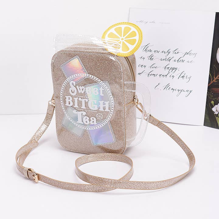 Lemon Tea Novelty Bag for wholesale by 3AM BY H&D ACCESSORIES