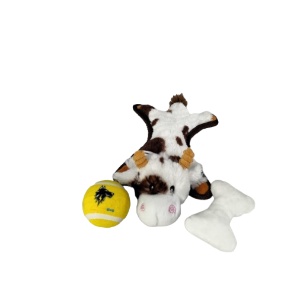 Lightning Dog - Vendita all'ingrosso Peluche - Cani - Piccola Mucca Marrone Fuzzy2