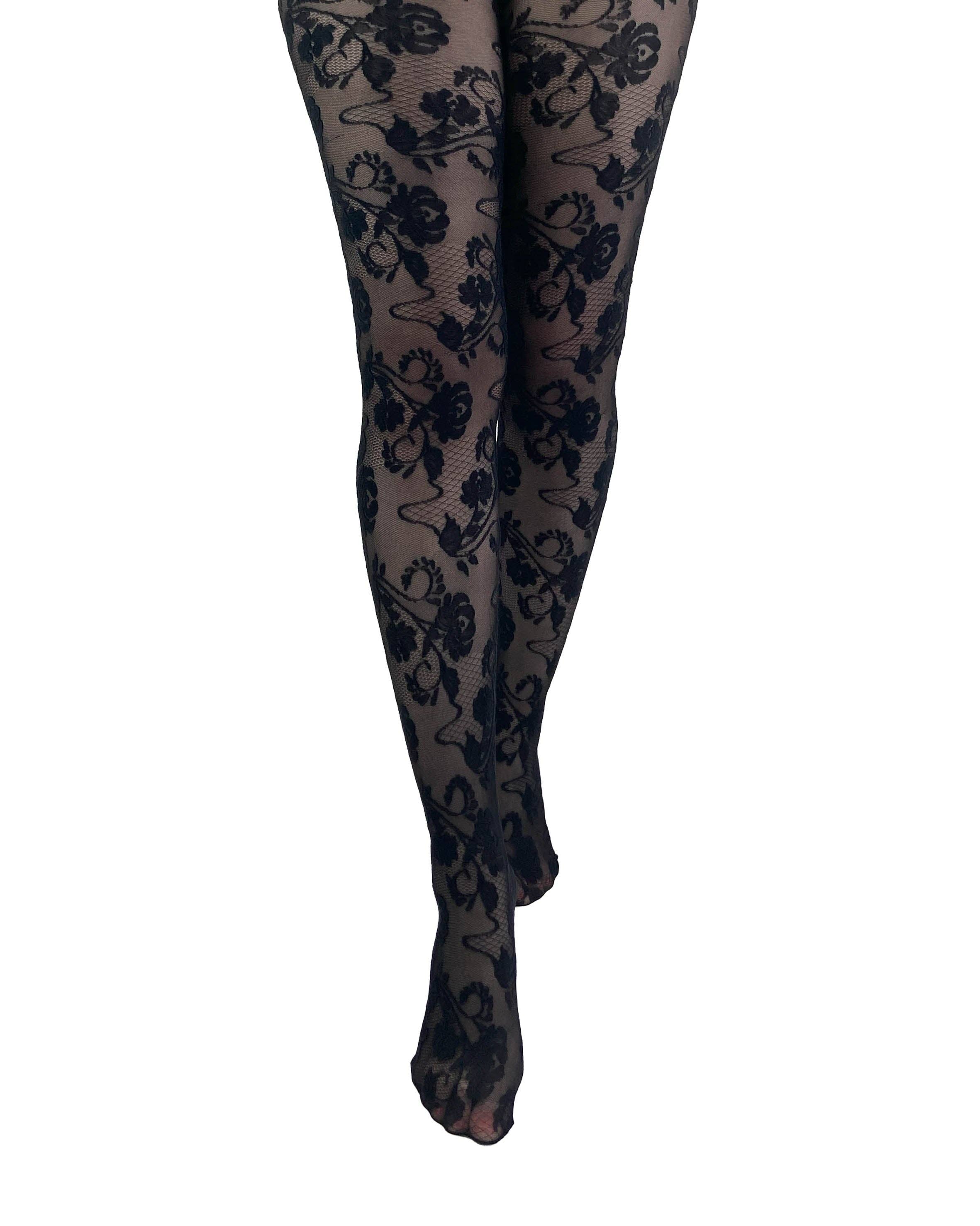 Pamela Mann - Wholesale Tights – Women's - Fleur Lace Tights