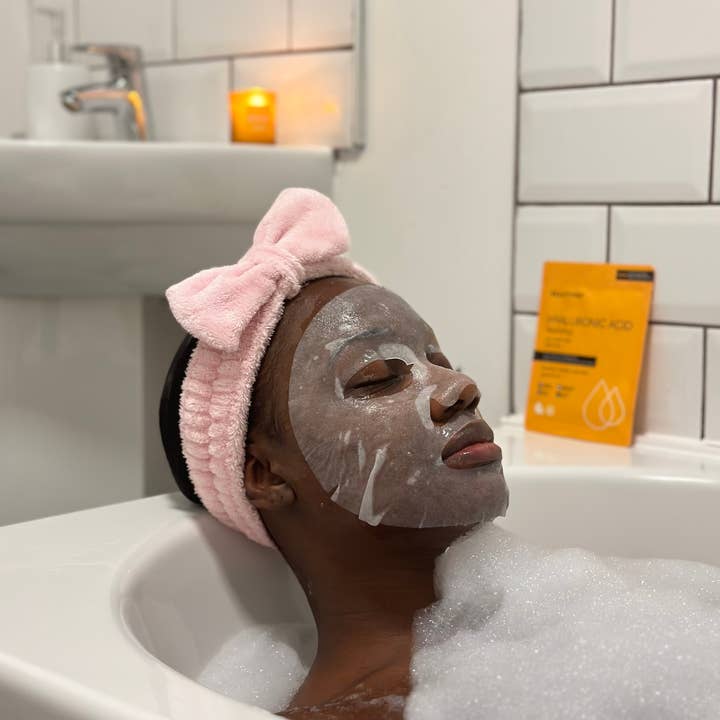 BEAUTYPRO – wholesale Skincare face mask – HYALURONIC ACID Hydrating Sheet Mask - 100% Biodegradable