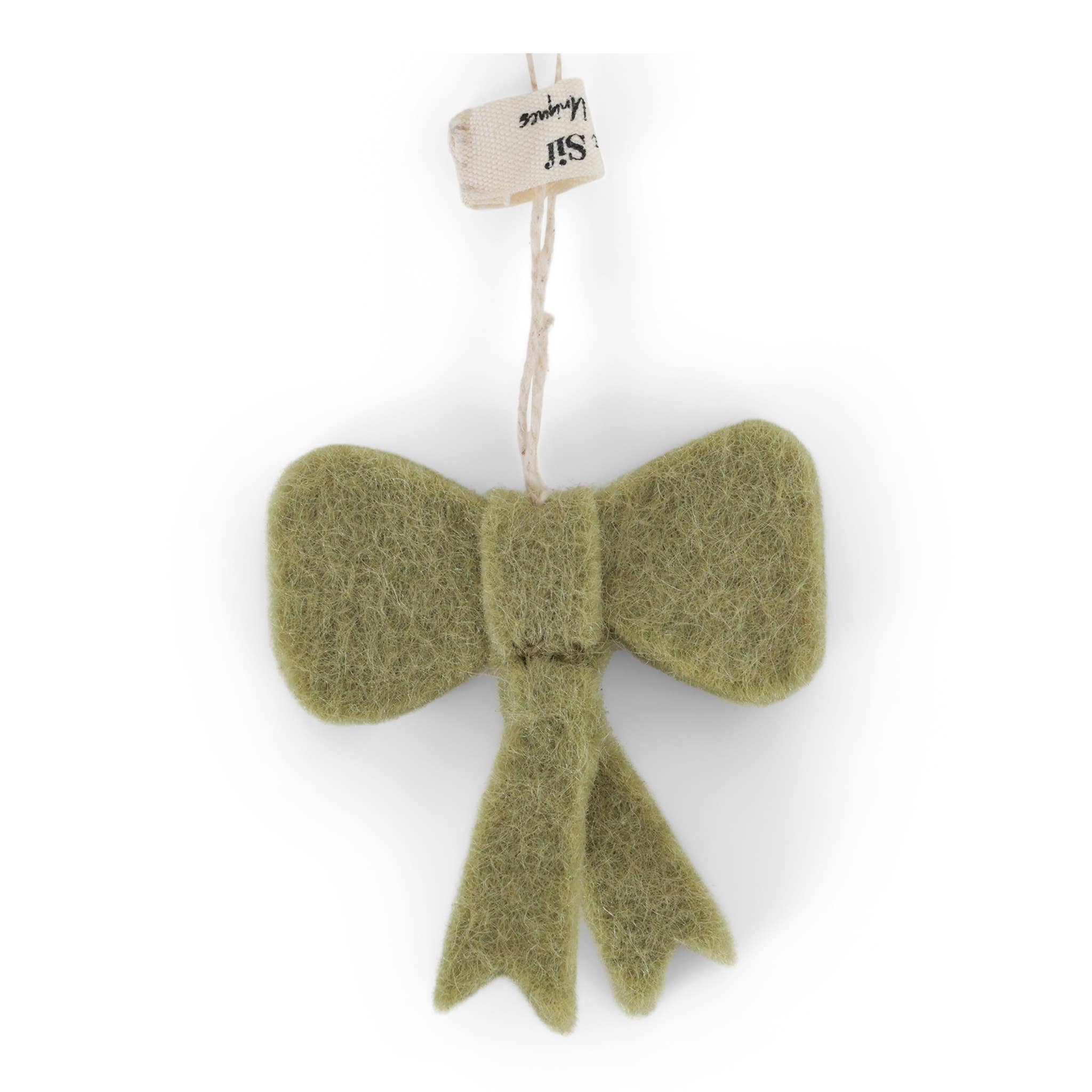 Gry and Sif - Wholesale Ornament - Bow Mint Green - Mini0