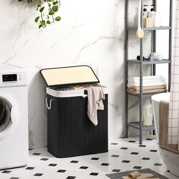 Greenwestons - Wholesale Laundry Hamper - Bamboo Laundry Hamper, 21.99 Gallons (100L)