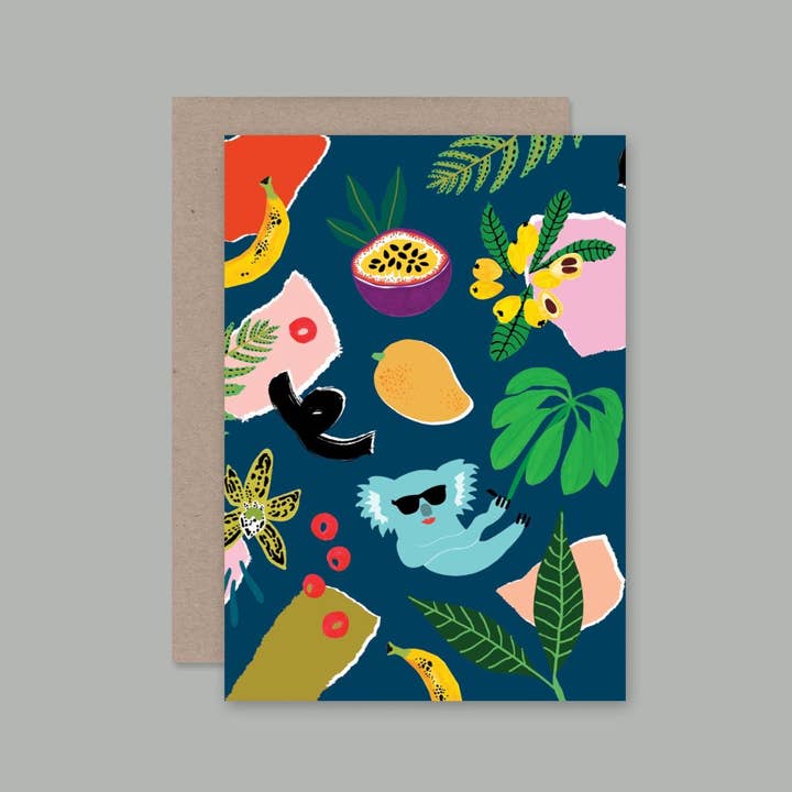 AHD Paper Co – wholesale Everyday greeting card – Koala Picnic card