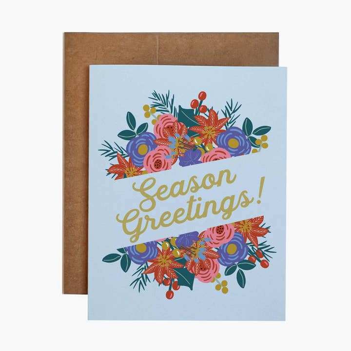 Season's Greetings for wholesale by Najwa Kronfel Inc.