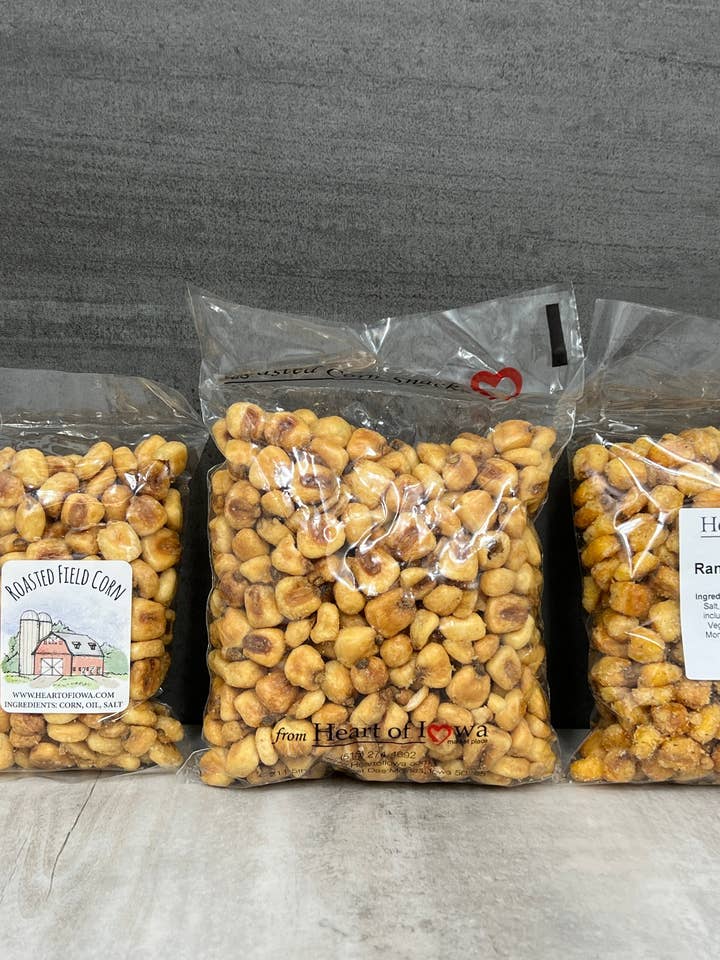 Roasted Corn Snack for wholesale by Heart of Iowa Market Place