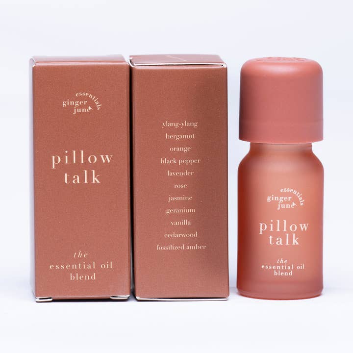 THE diffuser oil blend • PILLOW TALK • 100% essential oil blend for wholesale by Ginger June Candle Co.