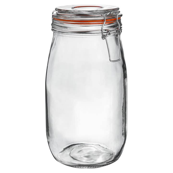 Argon Tableware Glass Storage Jar - 1500ml for wholesale by Rinkit Ltd