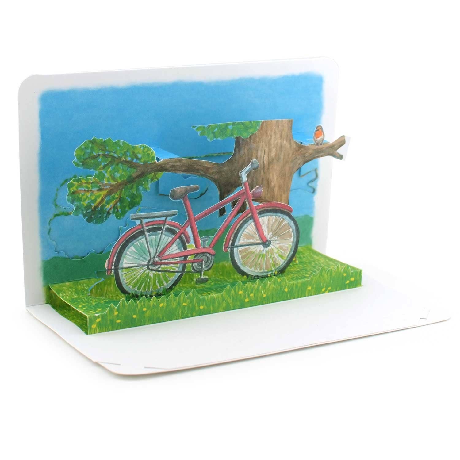 Gollnow Paper Creations - Wholesale Everyday Greeting Card - New! pop up card bike2