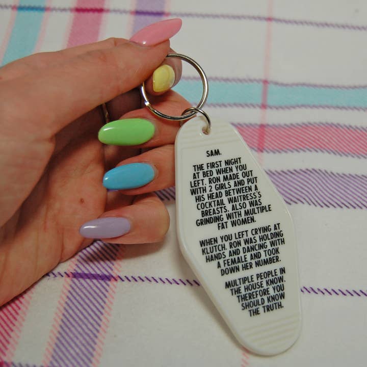 A Shop of Things - Wholesale Keychain - Women's - Jersey Shore Keychain