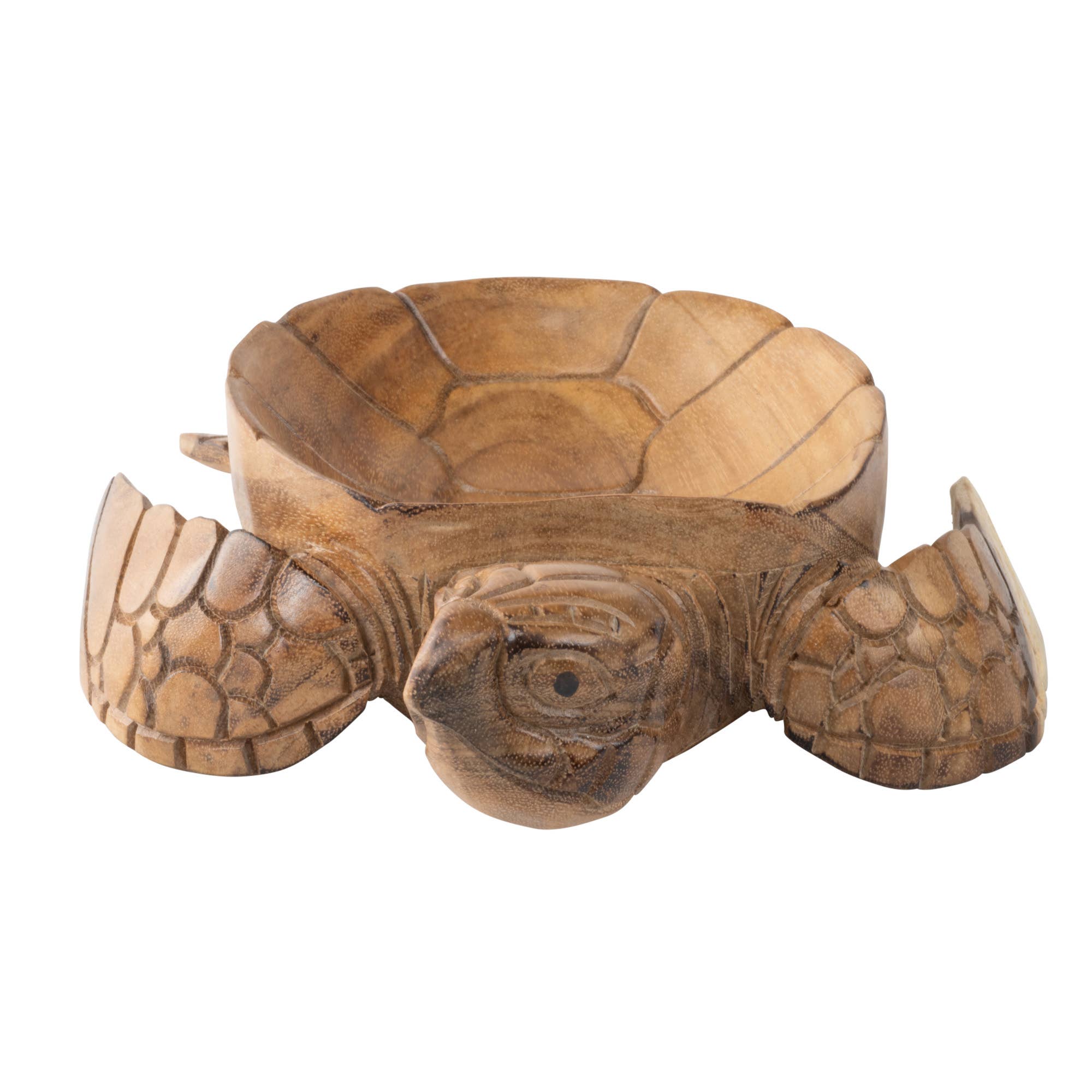 Benjamin International - Wholesale Decorative Plate/Dish/Bowl - TURTLE WOOD BOWL3