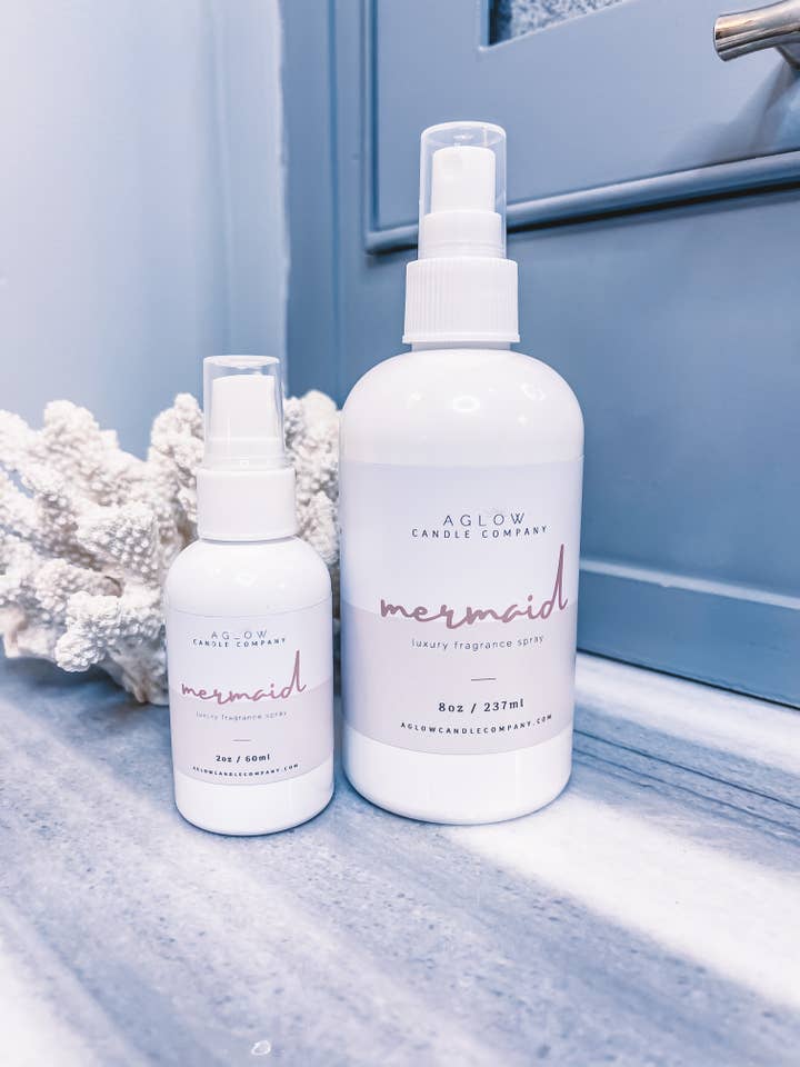 MERMAID - Sugared Agave + Papaya + Caramel for wholesale by Aglow Candle Company