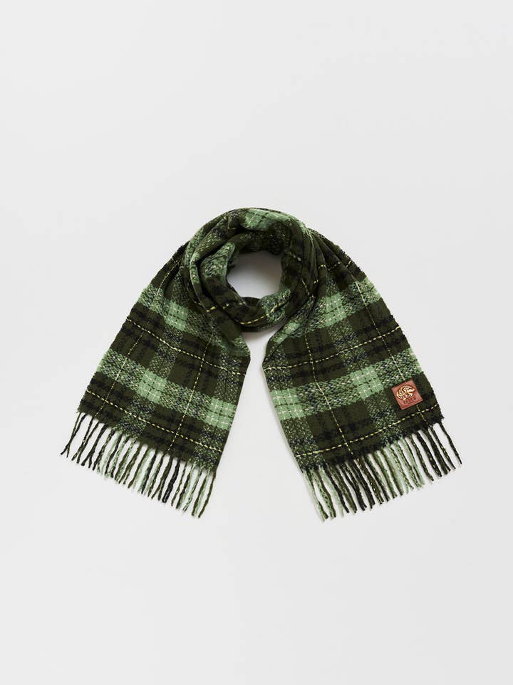 Cathy Green Boucle Scarf - UK, US & EU for wholesale by Fable England