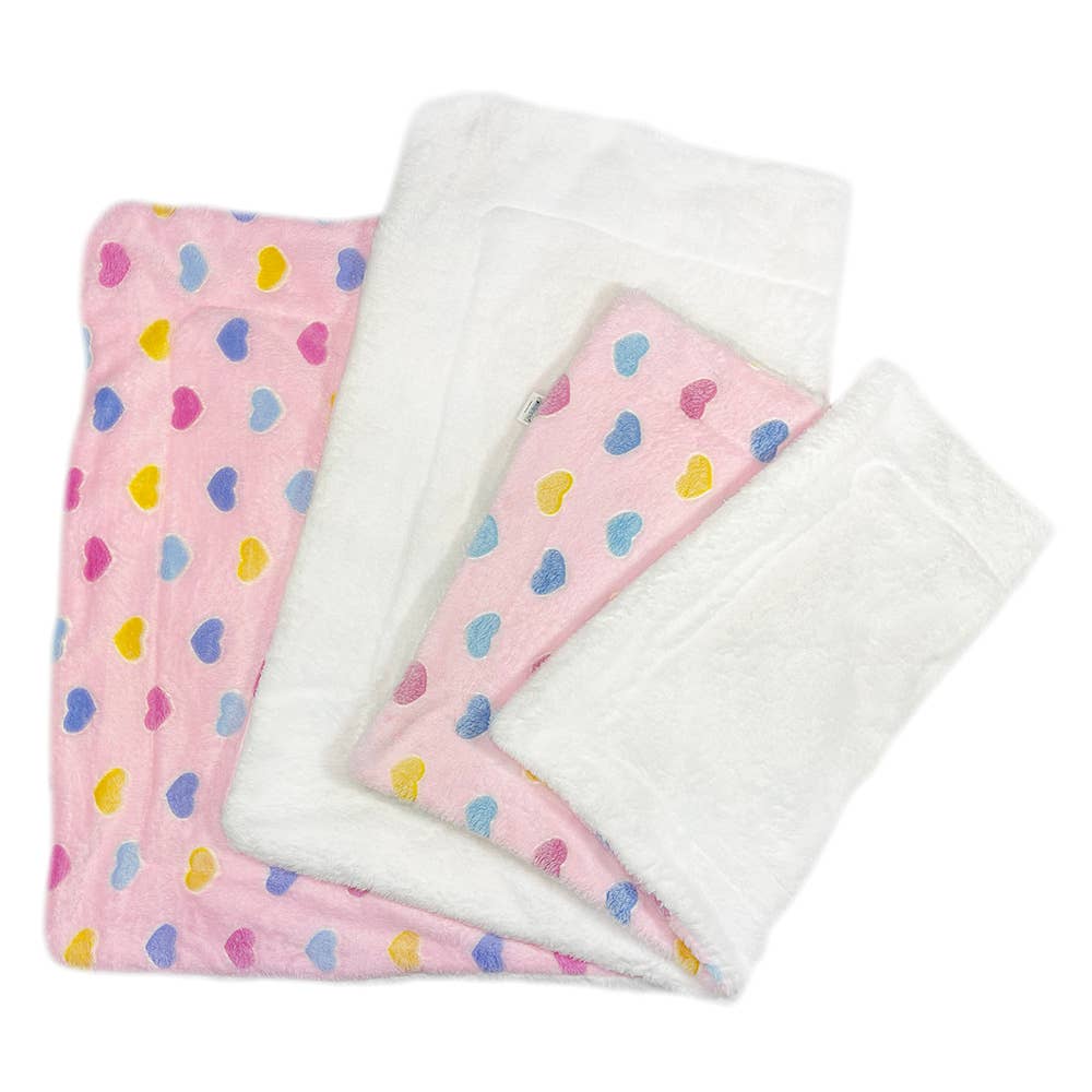 Klippo Pet - Wholesale Pet Blanket - Cat/Dog - Double Layer Ultra Plush Colorful Hearts Blanket - 2 Colors9