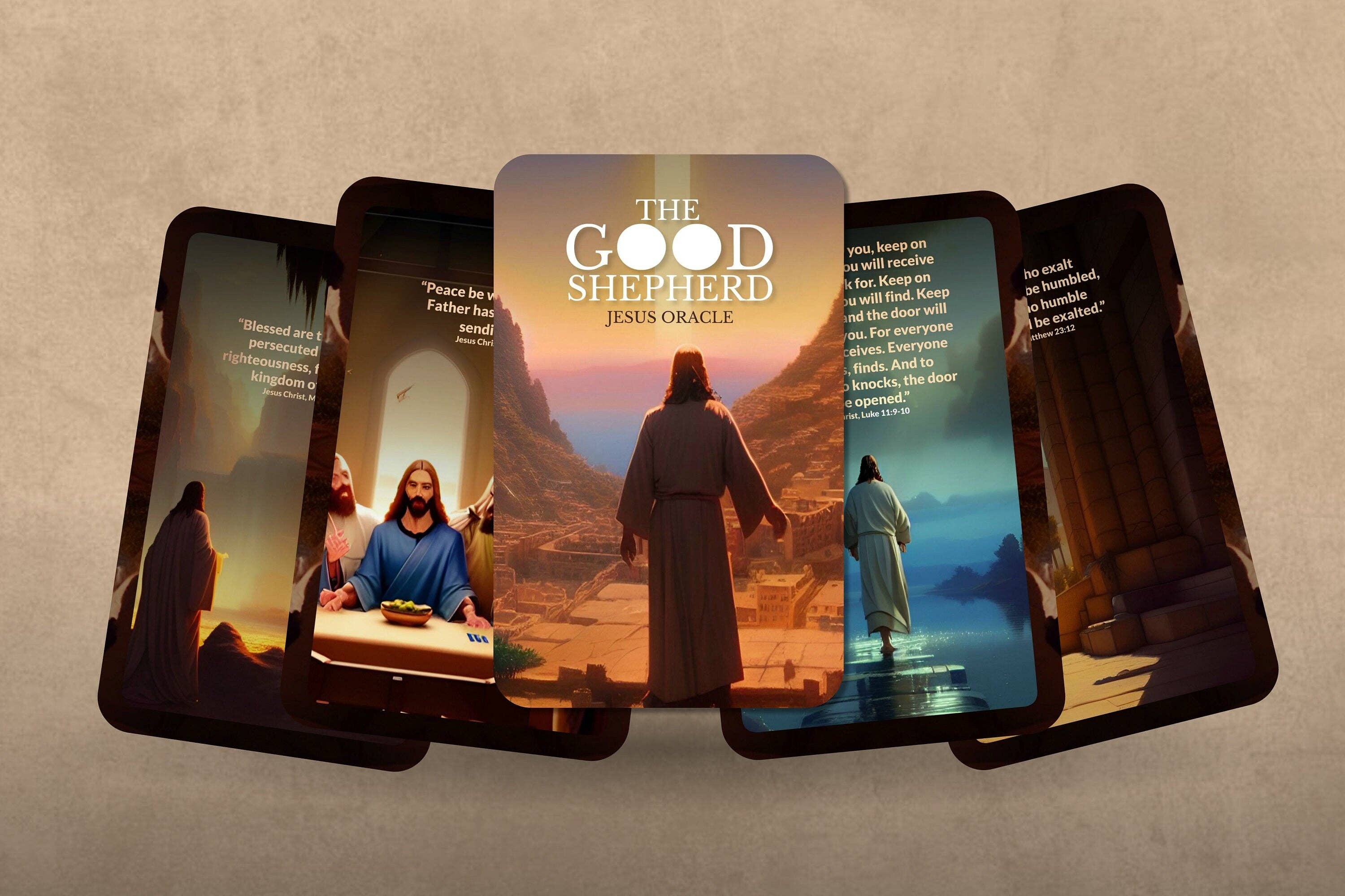 Ibiza Tarot USA – Großhandel Tarot-Karten – Der gute Hirte - Jesus Oracle8