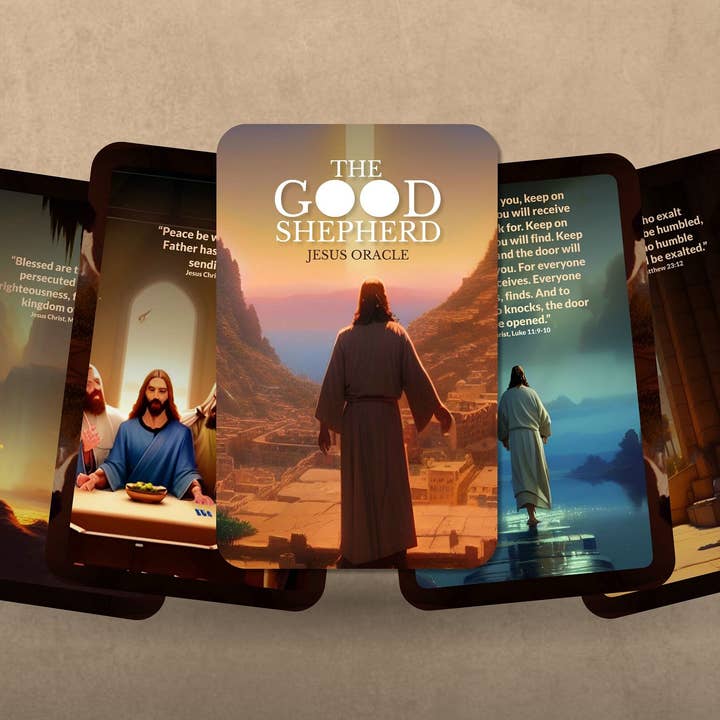 Ibiza Tarot USA – Großhandel Tarot-Karten – Der gute Hirte - Jesus Oracle8