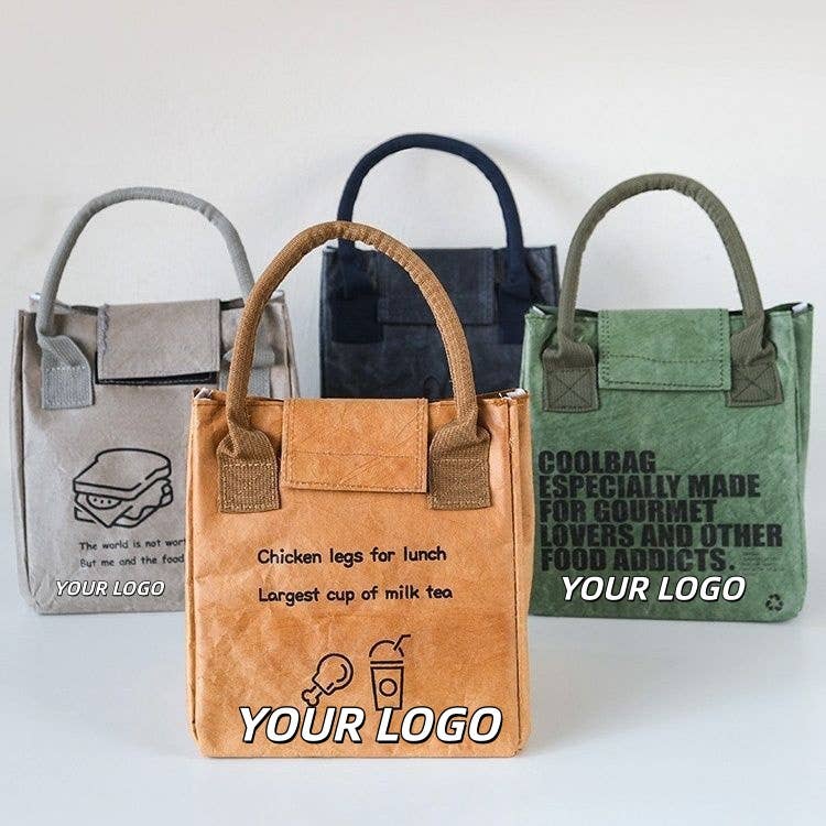 wandf - Wholesale Tote Bag - Women's - Customized Tyvek Large-capacity Heat-insulating Lunch Bag1