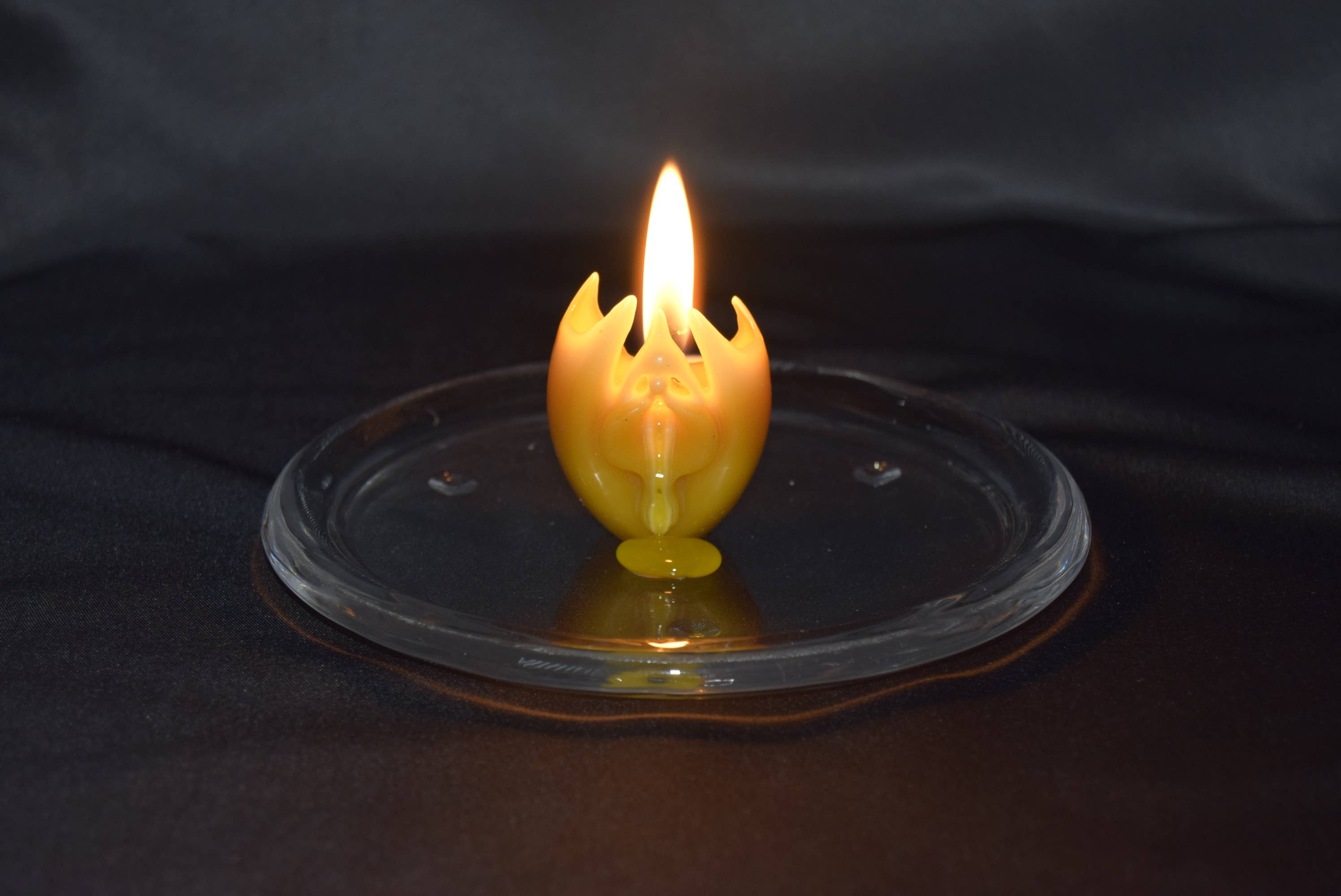 Beelight Candles – Großhandel Geschenkkerze – 2" Vaginalkerze aus Bienenwachs & Sojawachs – Farbige Vulva-Kerze LGBTQ1