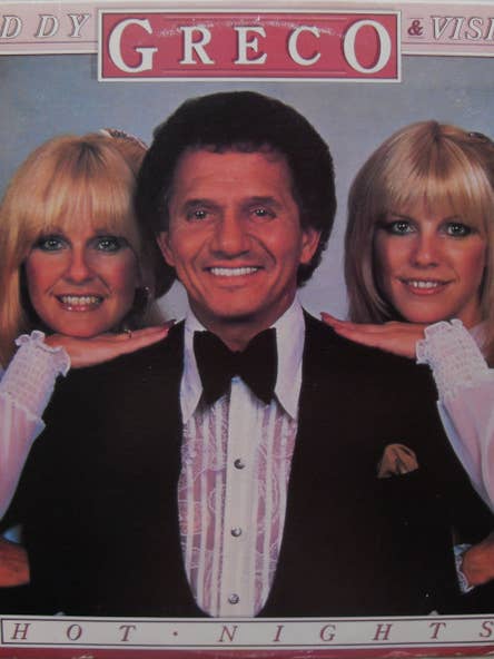 BUDDY GRECO & VISIONS Hot Nights Music Vinyl Record for wholesale by Real Retro