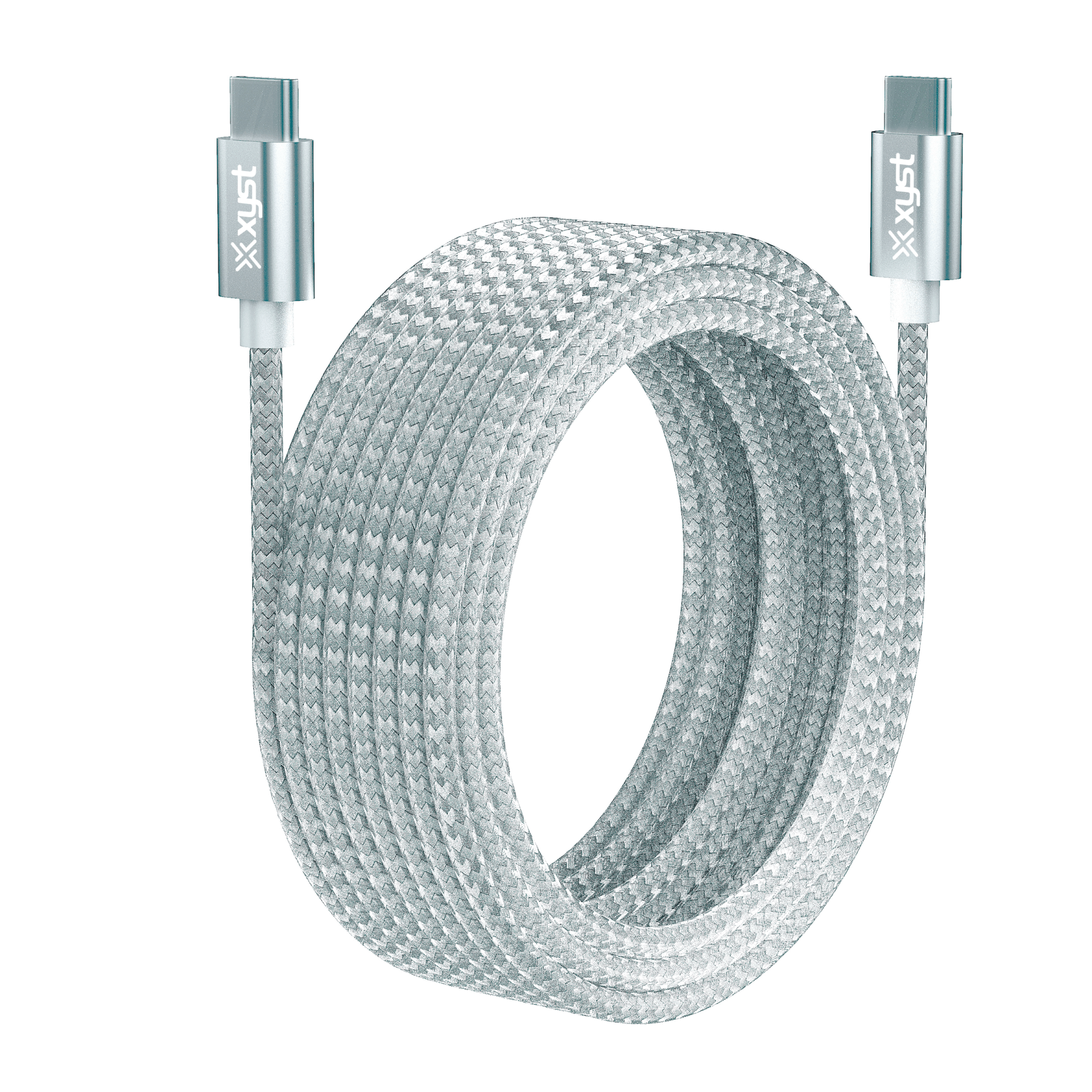 JupiterGear Home - Wholesale Charging Cable - Xyst Braided USB-C to USB-C Charge and Sync Cable 10Ft0
