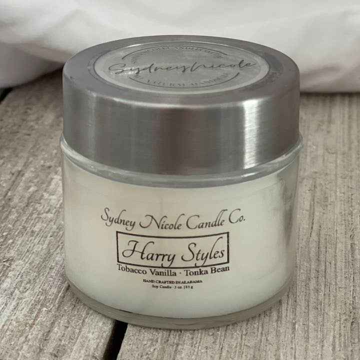 Harry Styles 3 Unzen. für den Großhandel von Sydney Nicole Candle Co.