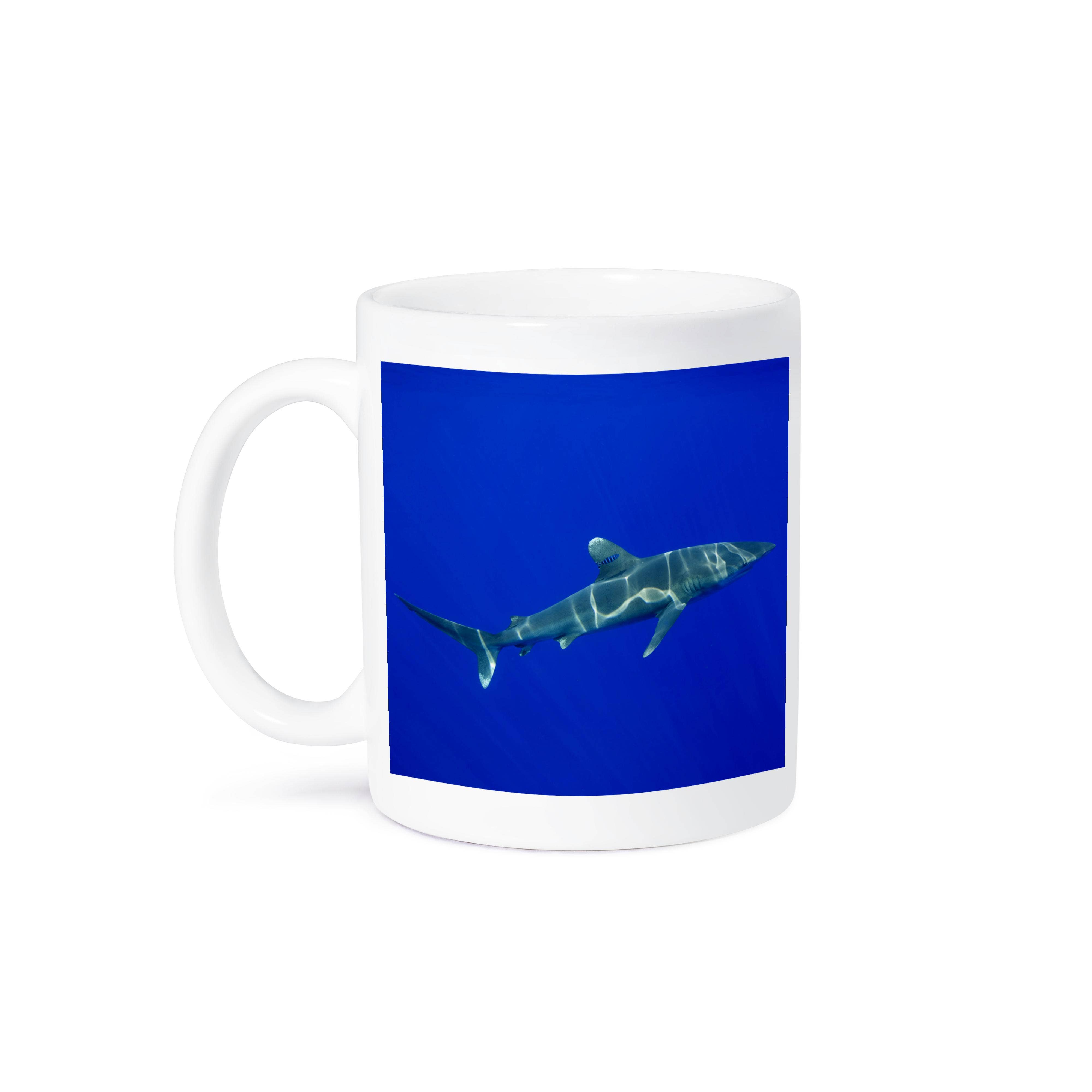 3dRose - Wholesale Coffee Mug - 3dRose, Hawaii, Big Island, Oceanic White Tip Shark - US12 PSO0035 - Paul Souders, Mug8