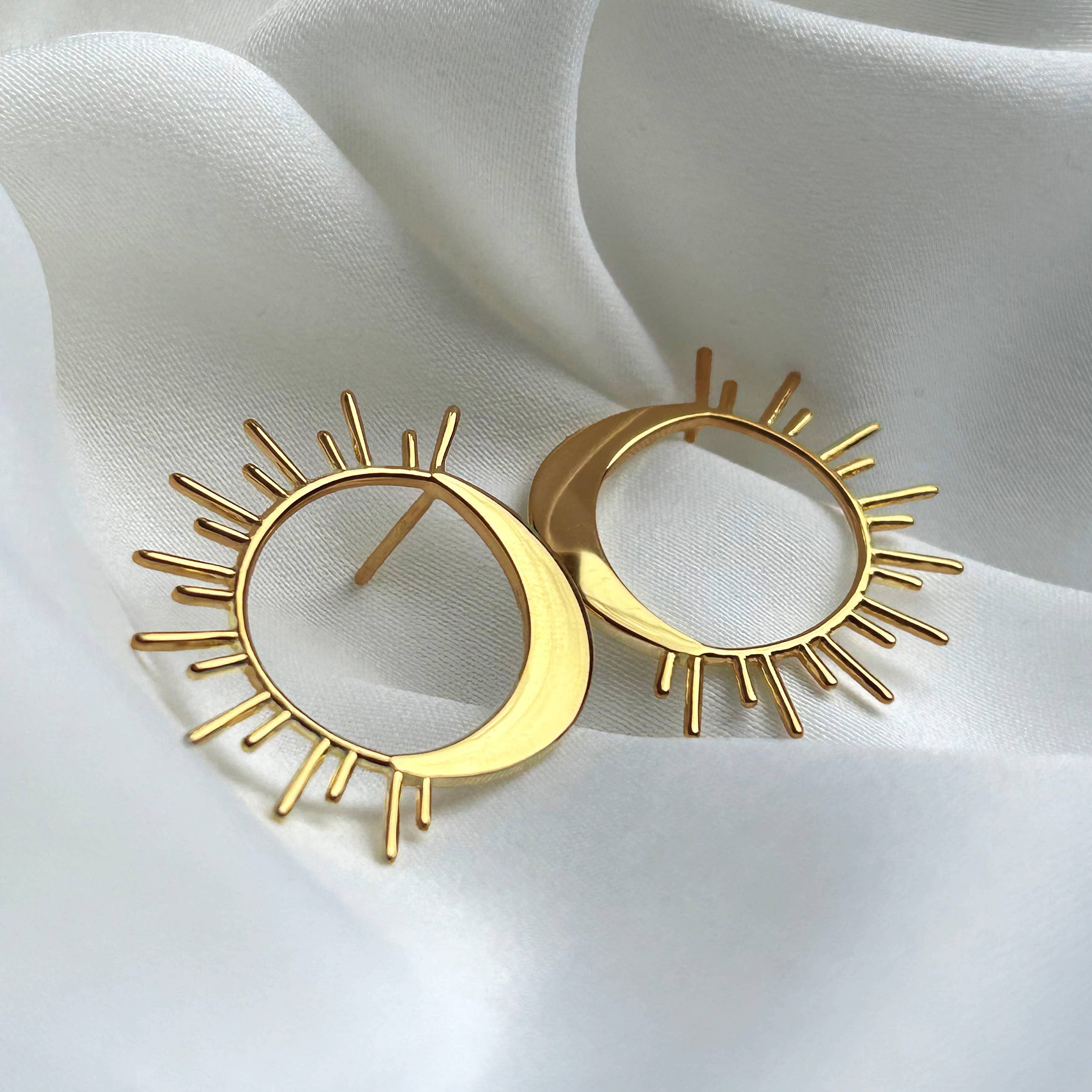 Love Lori Michelle Jewelry - Wholesale Dangle Earrings - Celeste Sun Moon Earrings1