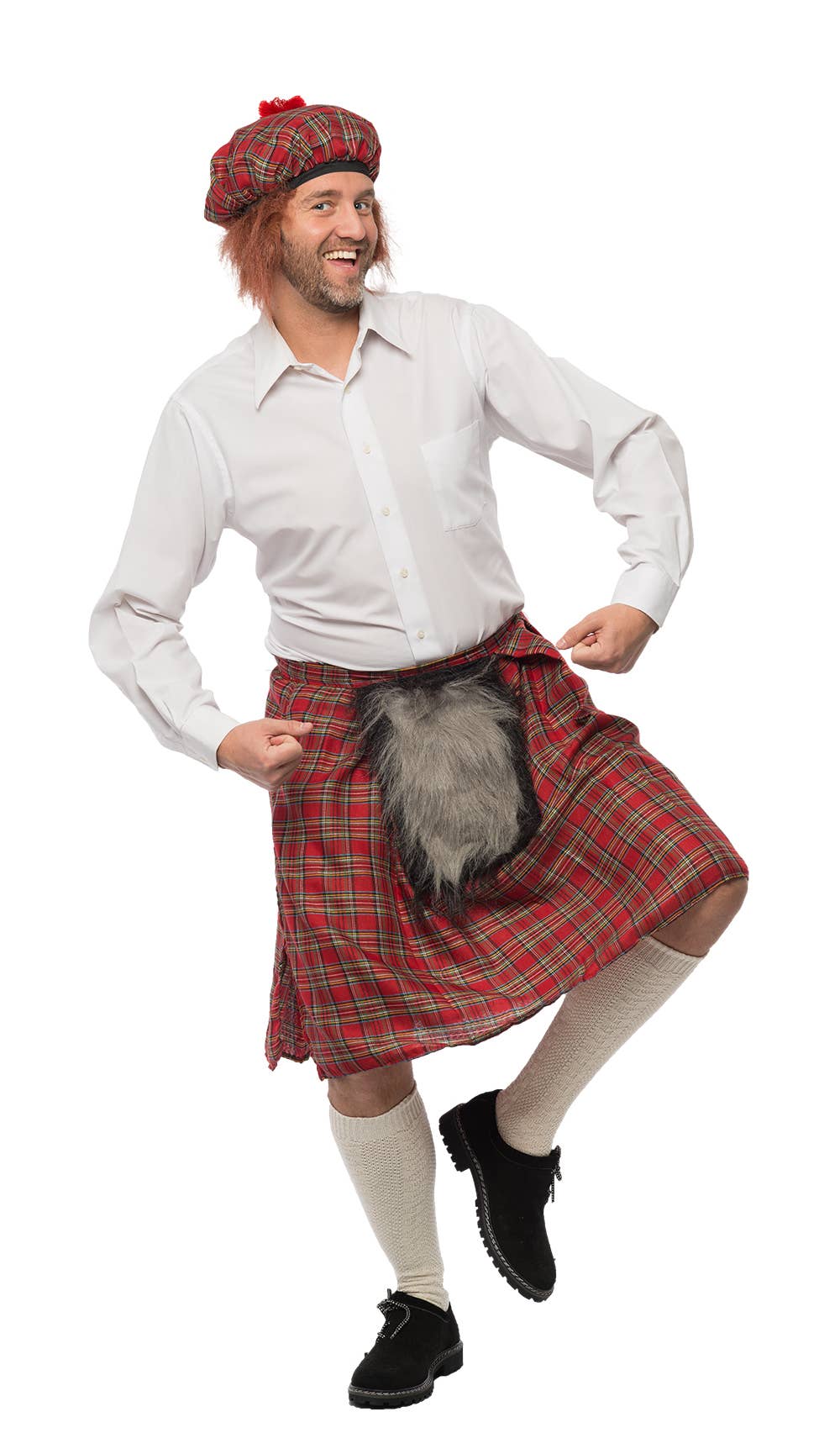 Partychimp - Wholesale Costume - Women's - Scottish Man Costume - One-Size - Partychimp