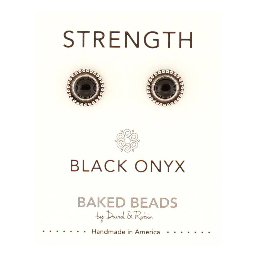 Baked Beads - Wholesale Stud/Post Earrings - Powerstone Post9