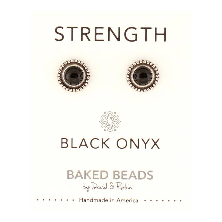 Baked Beads - Wholesale Stud/Post Earrings - Powerstone Post9