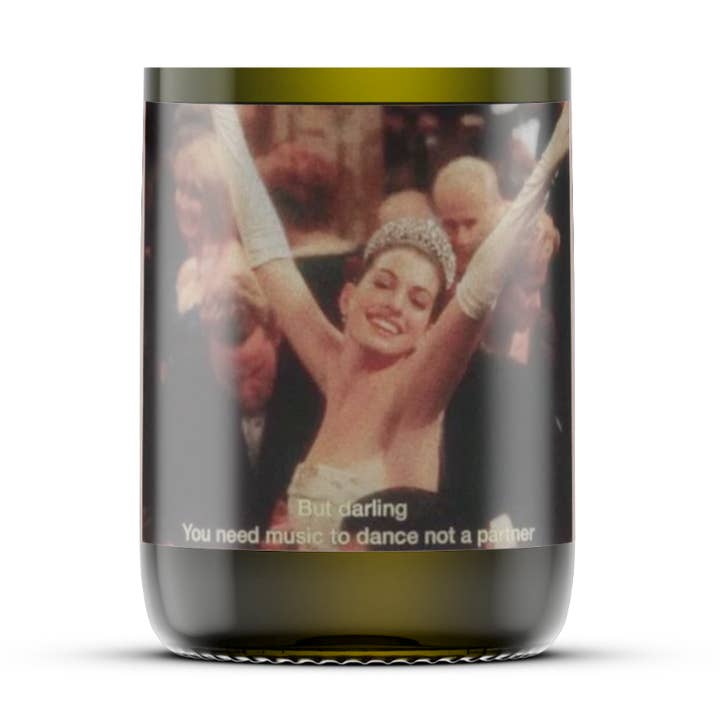 But Darling, Soy Wax Candle, Recycled Wine Bottle for wholesale by Emare Aroma