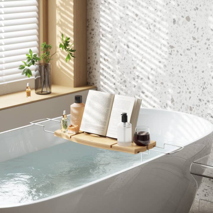 Umbra - Wholesale Bath Caddy - Aquala Bathtub Caddy & Tray1