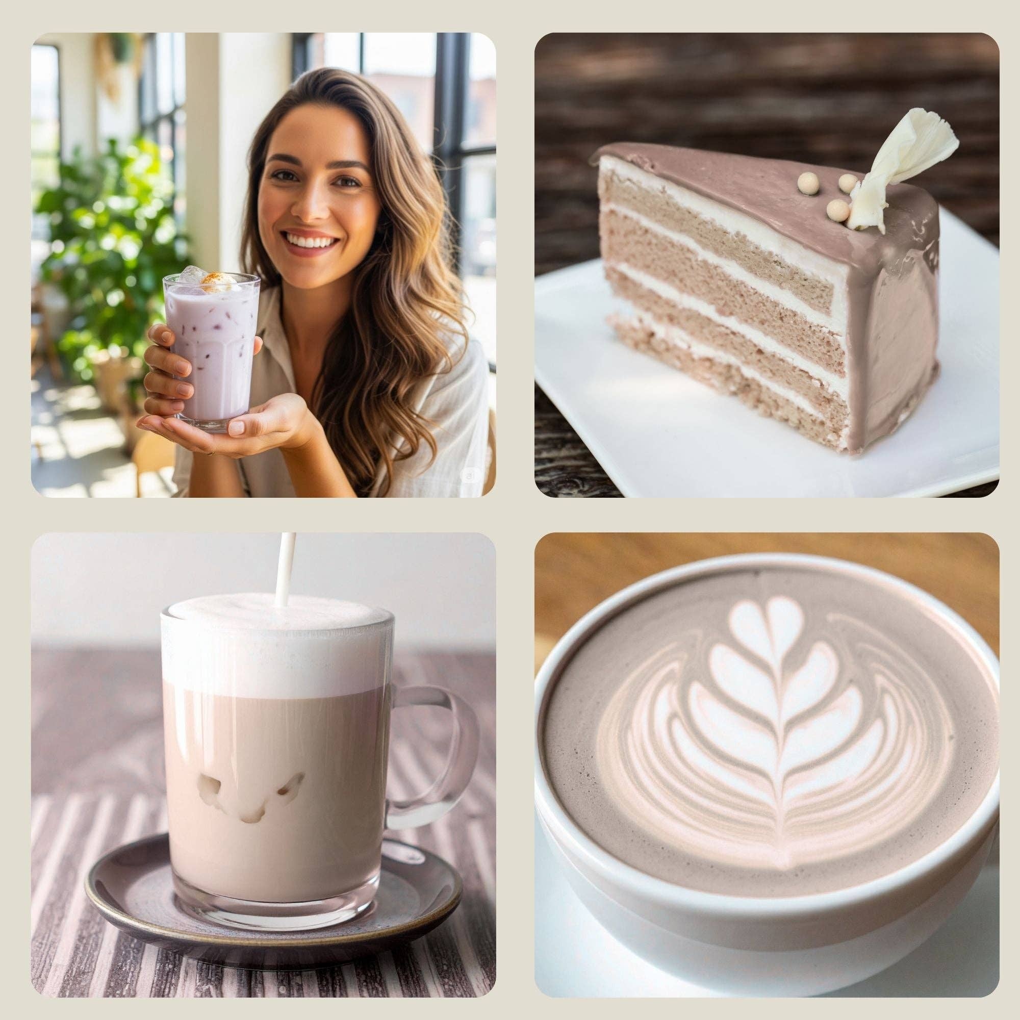 Biomatea - Wholesale Protein/Superfood Powder - Taro Powder 100g – Premium Quality – natural & pure – gluten-free, vegan & without additives6