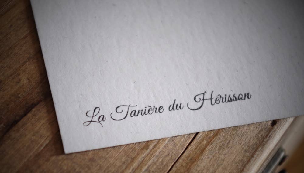 La Tanière du Hérisson - Wholesale Everyday Greeting Card - Firebird Card1