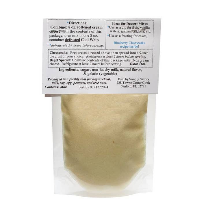 Simply Savory - Wholesale Cake Mix - New York Cheesecake Dessert Mix