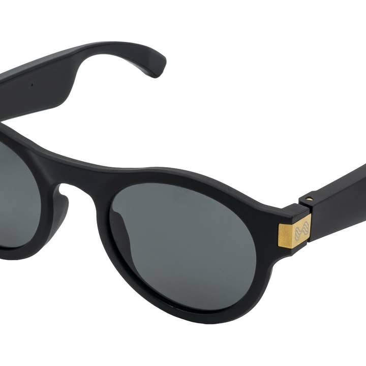 H2rOse - Wholesale Sunglasses - Unisex - Flows Bluetooth Audio Sunglasses - Taylors Matte Black