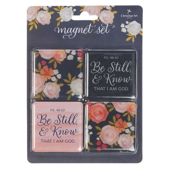 Magnet Set Be Still Ps. 46:10 for wholesale by Christian Art Gifts