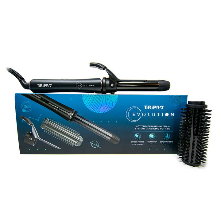 Tiri Pro - Vendita all'ingrosso Ferri per arricciatura/Arricciacapelli - Sistema Arricciacapelli Intercambiabile 3-in-1 Tiri Pro7