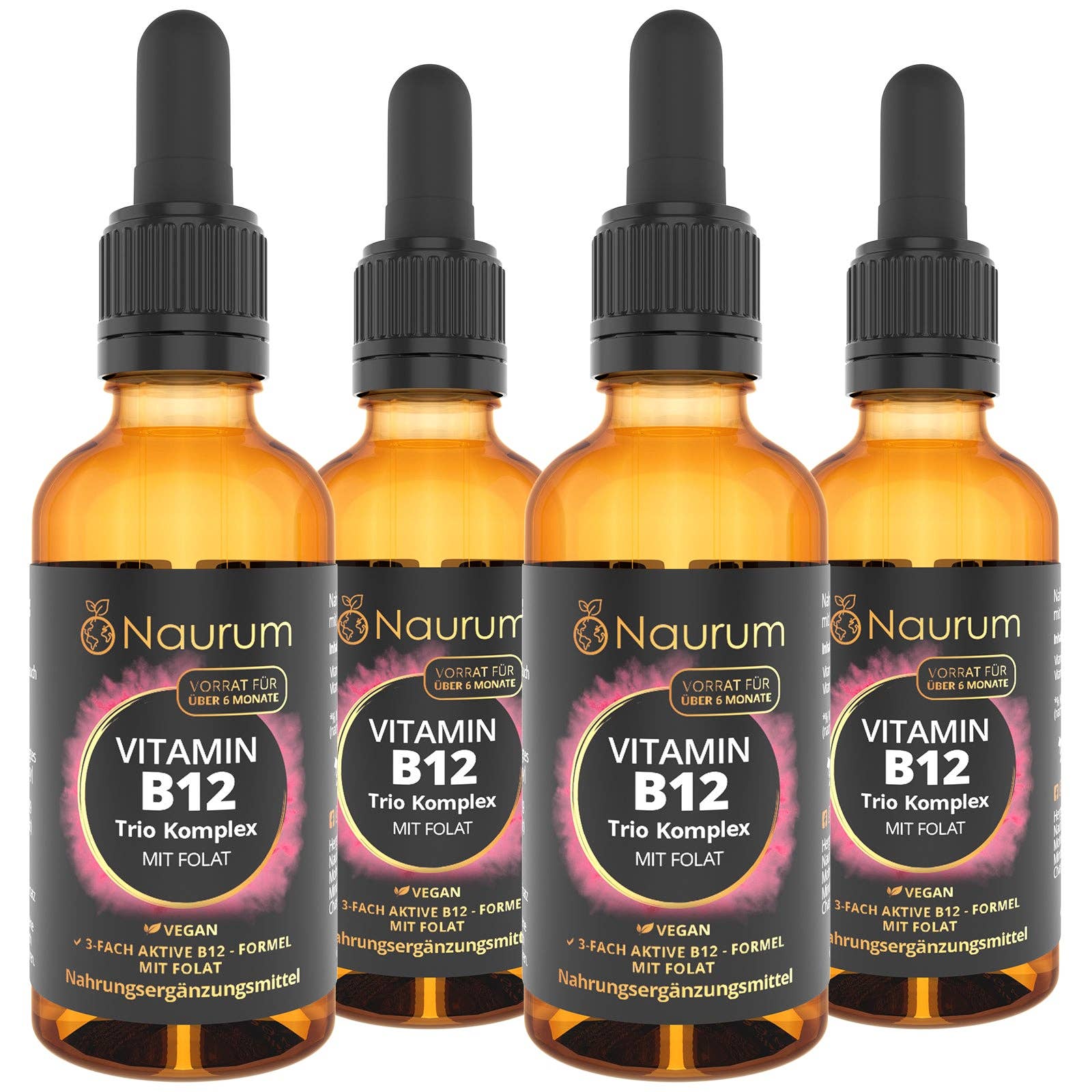 Naurum - Wholesale Oral Supplement/Vitamin - Vitamin B12 trio complex with folate13