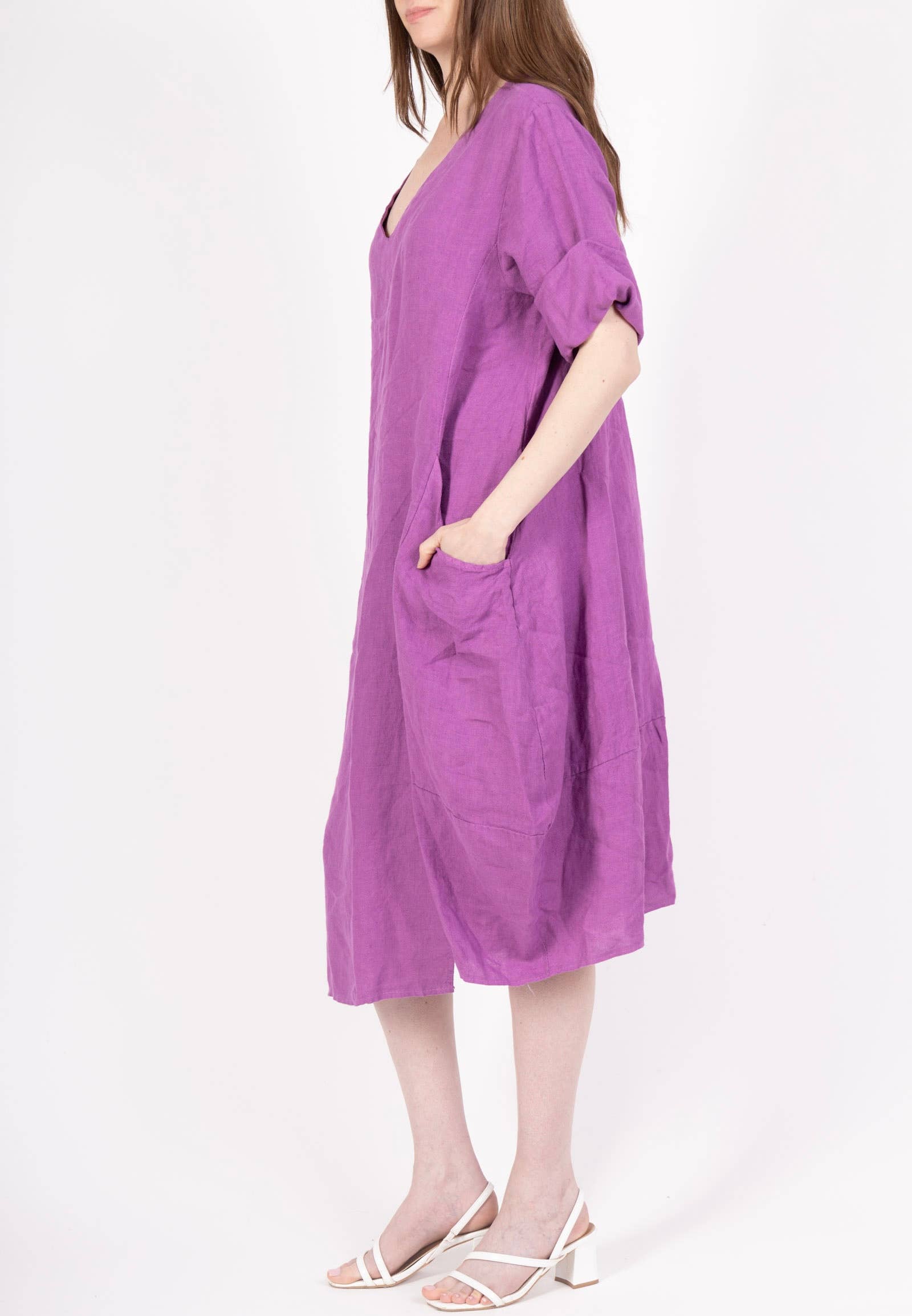 LINEN & COTTON HOUSE – wholesale Dress – Women's – 277 DRESS IN LINEN SPRING SUMMER CLOTHING54