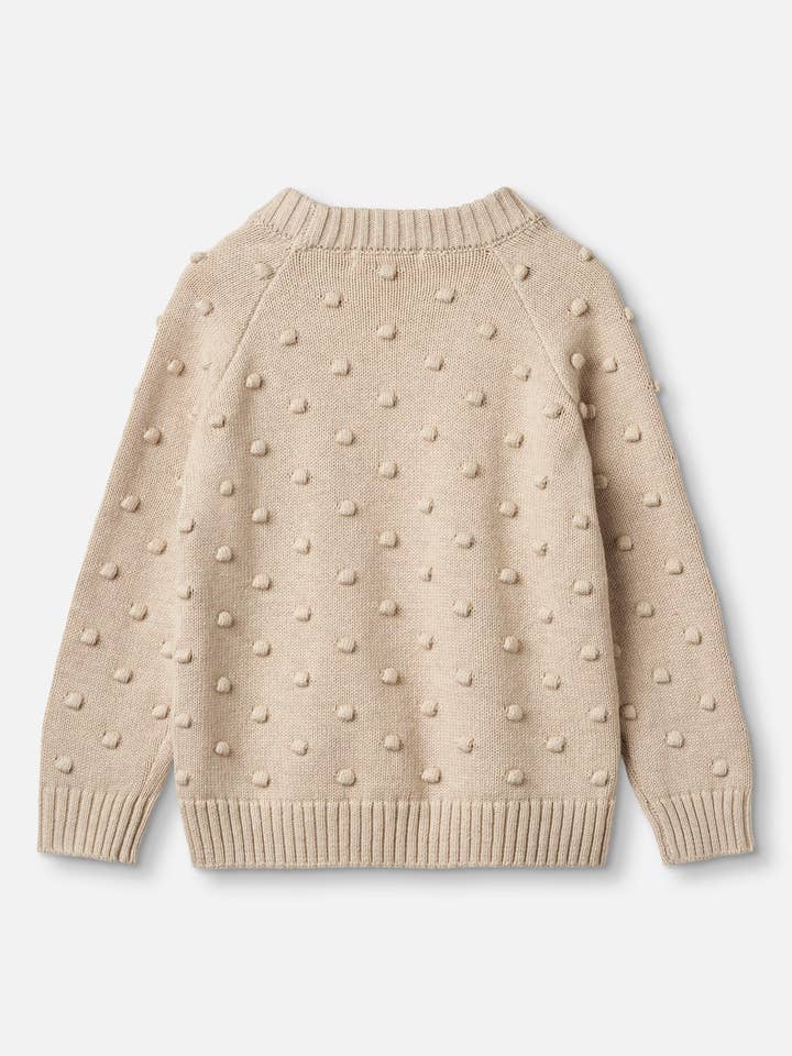 Fliink - Venta al por mayor Jersey de punto - Niños - BON DOT PULLOVER - SANDSHELL