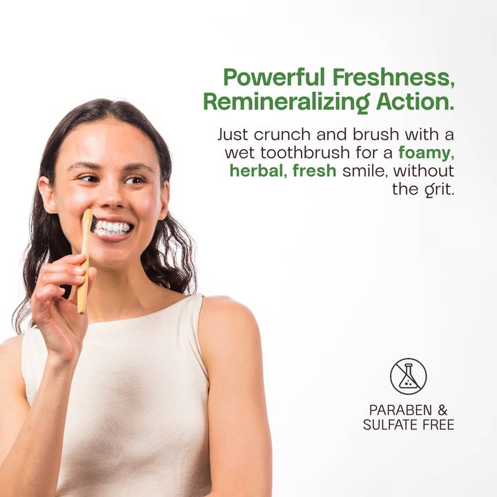 Kaylaan Toothpaste and Mouthwash Tablets - Wholesale Toothpaste - Kaylaan Neem Toothpaste Tablets –Fluoride-Free Tin (90 Tabs)4