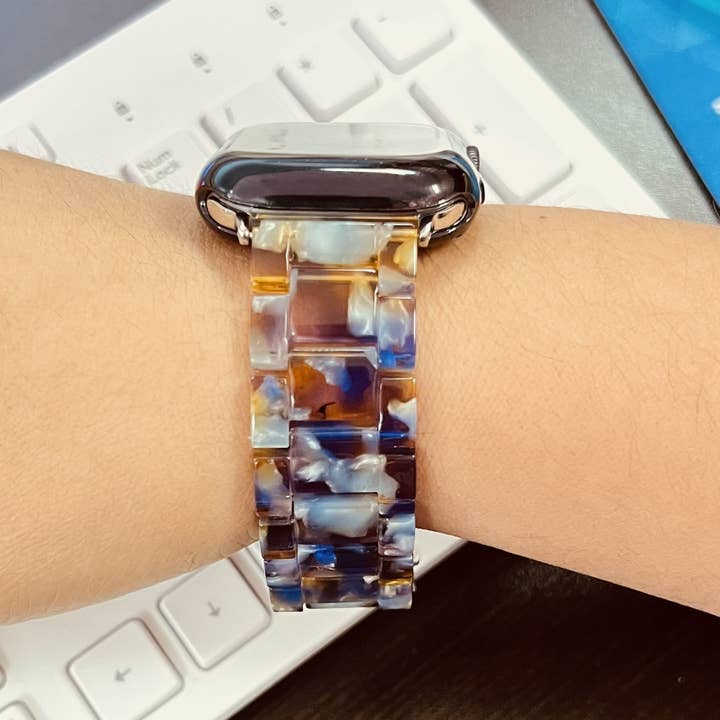 ShopTrendsNow - Wholesale Watch band/strap – Women's - Resin Bracelet Light Weight Bands for Apple Watch18