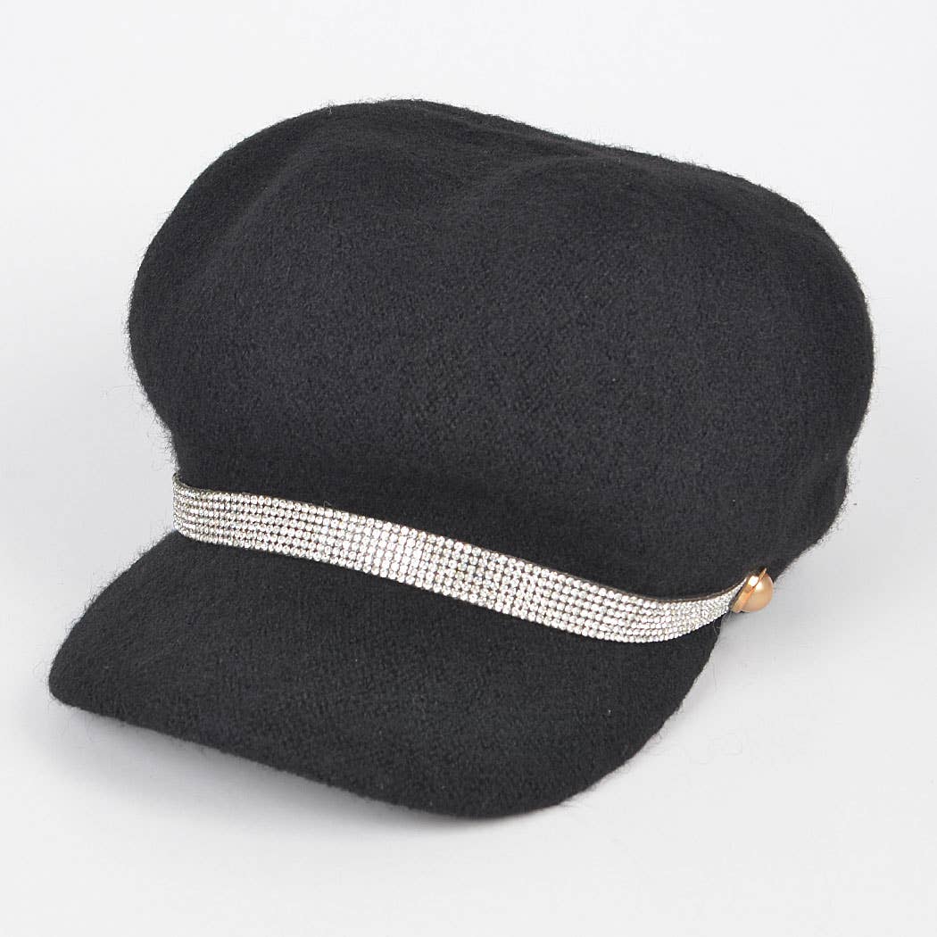 BK One Rhinestone Line Fashion Cap for wholesale on Faire3